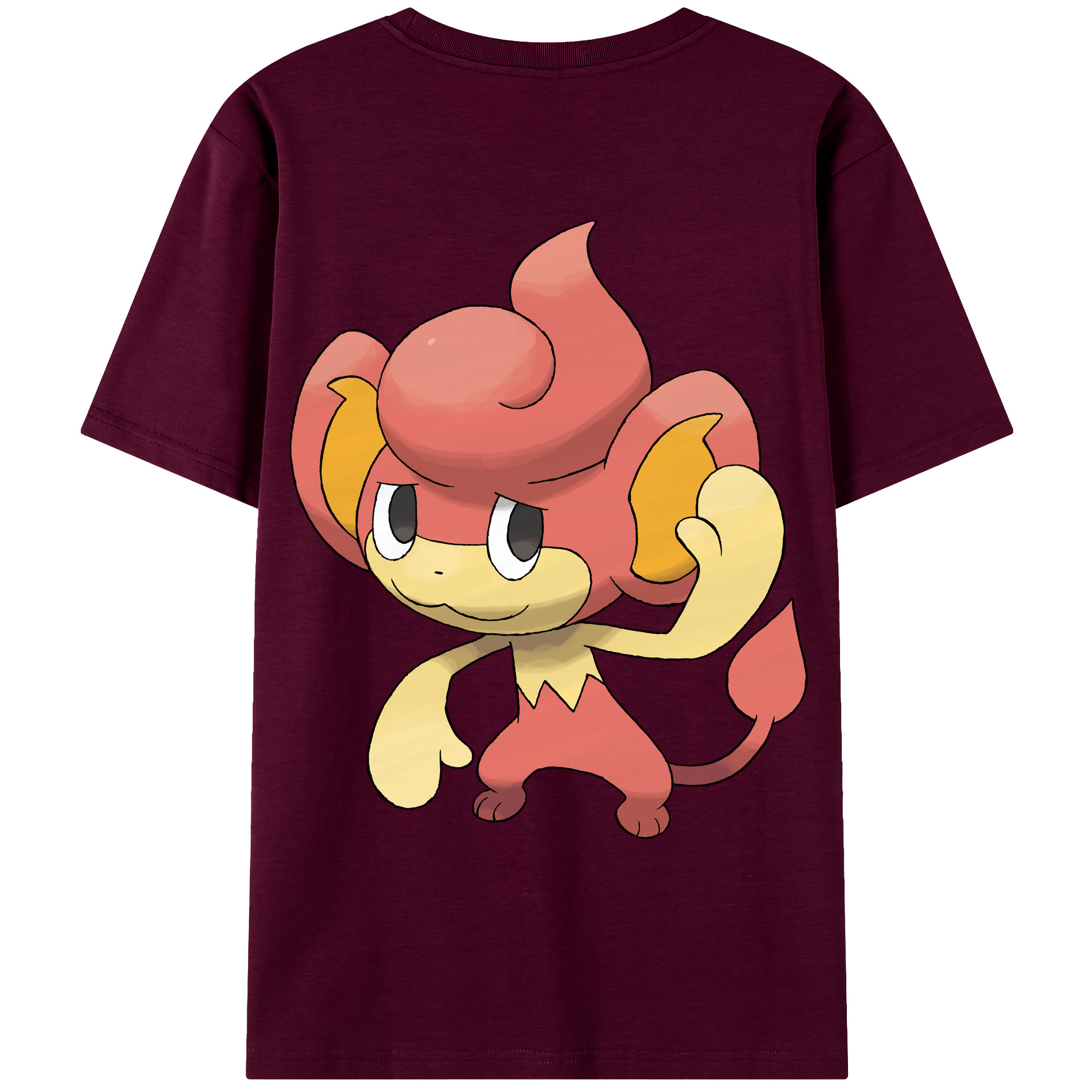 （画像用） ポケットモンスター Pokémon レディース半袖Tシャツ(バックプリント)